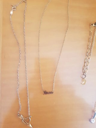 Lote 3 cadenas y pulsera