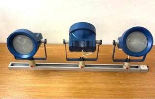 Lámpara Aplique Vintage de metal azul