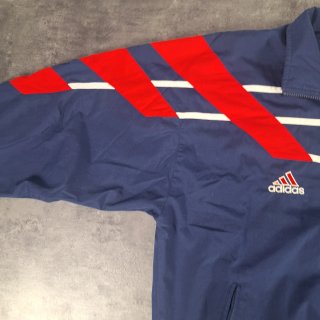 Chaqueta Adidas Premium Vintage 90's Azul y Roja