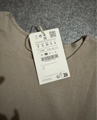 Top Pull&Bear beige talla S