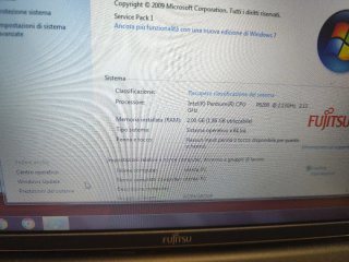 Fujitsu Lifebook A530 Notebook Nero
