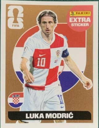 Cromo extra sticker Panini mundial  26 Luka Modric