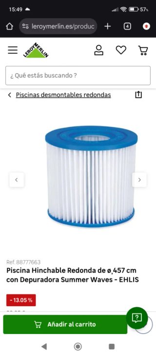 Piscina inflable Summer Waves azul