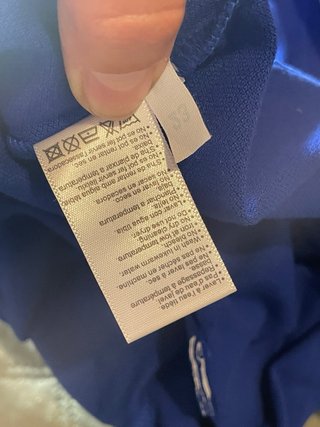 Polo Lacoste Slim Fit Mujer Azul Eléctrico Talla S