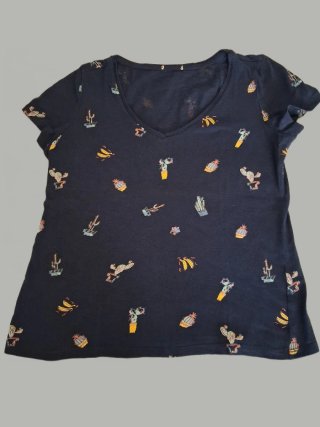 Lote 3 camisetas manga corta estampadas