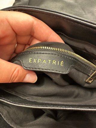 Bolso EXPATRIE Negro Piel