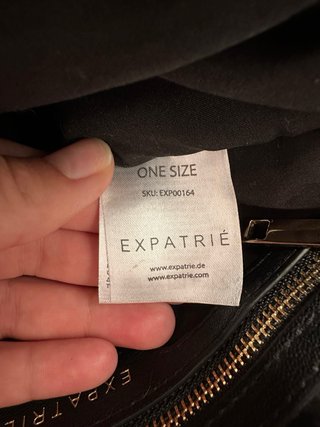 Bolso EXPATRIE Negro Piel