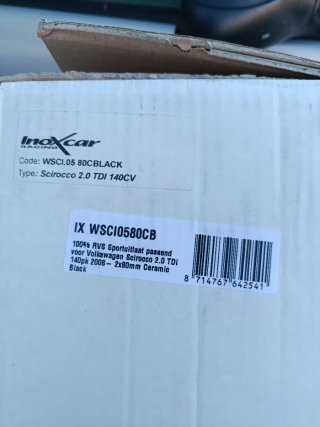 Silencioso Inoxcar VW  2.0 TDI 140 CV Certificado