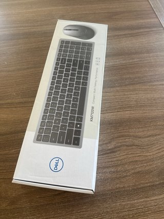 Teclado, Ratón y USB dongle DELL KM7120W -con caja
