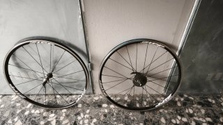 Ruedas Carretera Aluminio Zapata + Potenciómetro