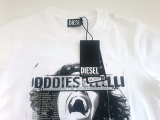 Camiseta Diesel T-Reg-Rock Original - Talla XS