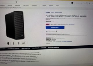 PC HP Slim Desktop S01 Intel Core i5