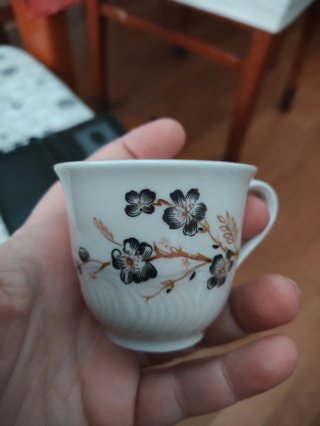 Juego de té italiano en porcelana fina