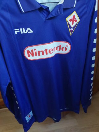 Camiseta Fiorentina Retro Fila Nintendo