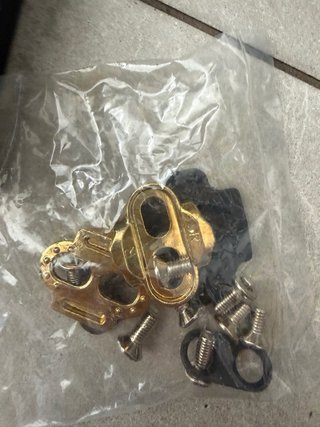 Calas Crankbrothers Standard Release Gold nuevas