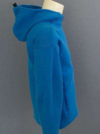 Felpa Adidas Zip Azzurra Taglia M