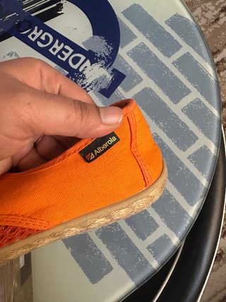 Zapatillas de Malla Naranja Talla 42