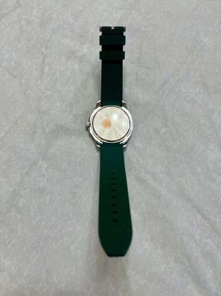 Reloj Nibosi Verde y Plateado