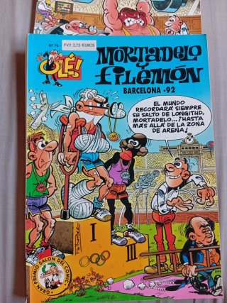 4 comics Mortadelo y filemon