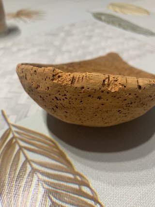 Cucharro de pastor de corcho de corcho