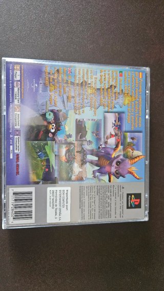 Spyro L'Anno del Drago PS1 Platinum