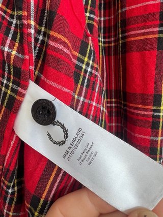 Chaqueta Harrington Fred Perry Talla M