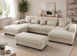 Sofa cama Kim con puff