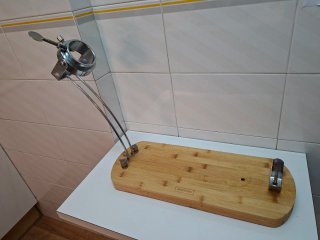 Jamonera Plegable Madera y Metal