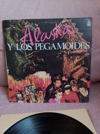 ALASKA y los PEGAMOIDES LP vinilo ed. Hispavox '83