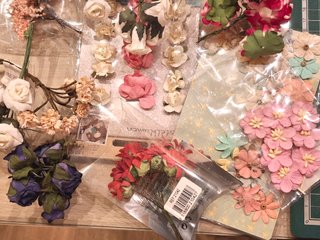Flores artificiales para manualidades