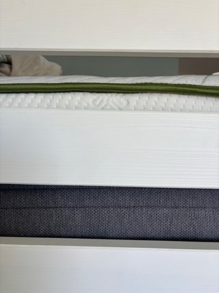 Cama alta Stora Ikea madera blanca