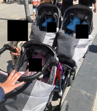 Carro Trillizos BabyActive Trippy