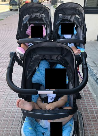 Carro Trillizos BabyActive Trippy