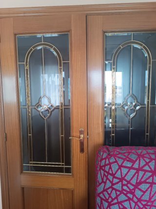 8 Puertas interiores color sapeli