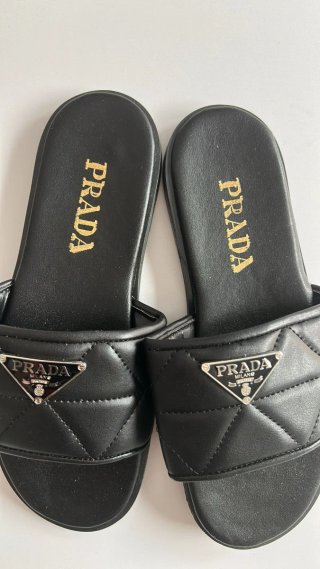 Chanclas negras nuevas talla 36