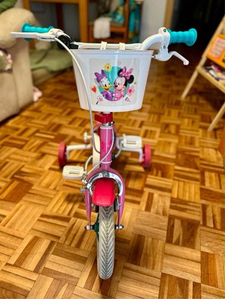 Bicicleta niña Minnie Mouse