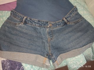 Pantalón premamá vaquero azul
