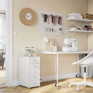 Cajonera Metálica Blanca Ikea Helmer