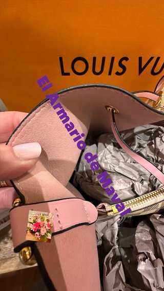 Bolso Louis Vuitton Beige y Marrón Modelo NeoNoe