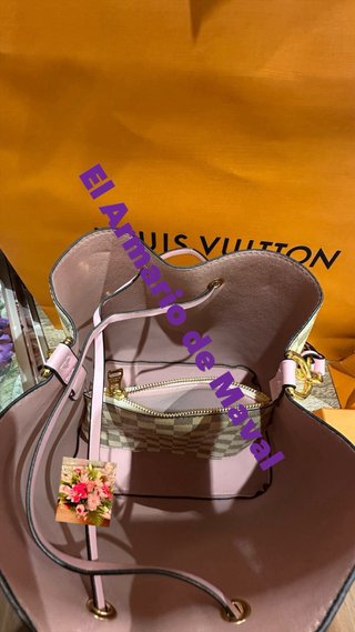 Bolso Louis Vuitton Beige y Marrón Modelo NeoNoe