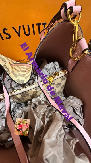 Bolso Louis Vuitton Beige y Marrón Modelo NeoNoe