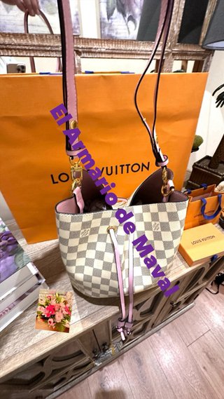 Bolso Louis Vuitton Beige y Marrón Modelo NeoNoe
