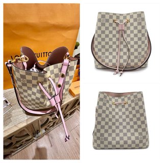 Bolso Louis Vuitton Beige y Marrón Modelo NeoNoe