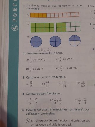 Matemáticas y lengua 6 de Primaria.
