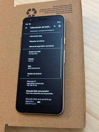 Google Pixel 3a 128GB 4G LTE snapdragon