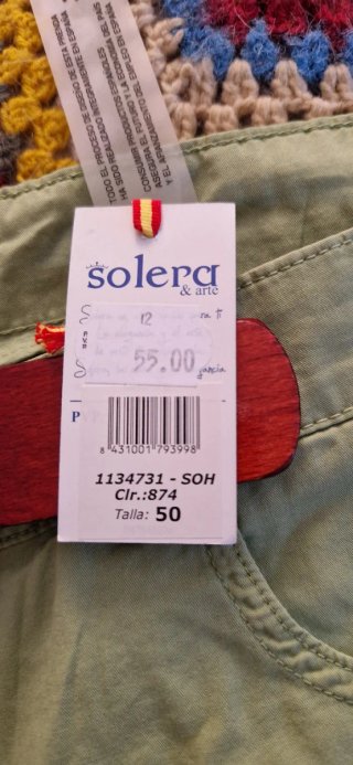 Pantalón Hombre marca Solera