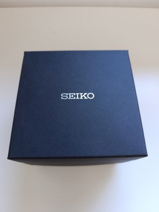 Caja Seiko Negra