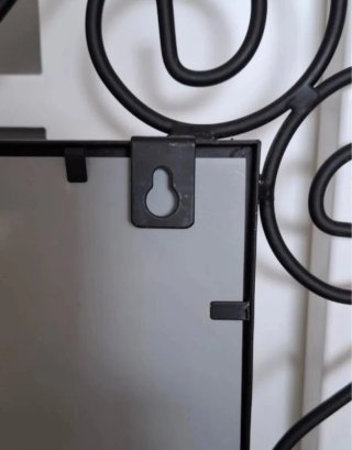 Espejo Forja Ikea Negro