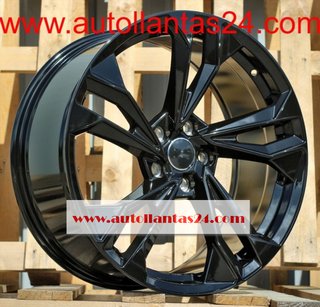 8829 JUEGO DE 4 LLANTAS AUDI RS BLACK r557171