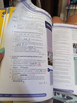 Libro de ejercicios de inglés.1 de bachillerato